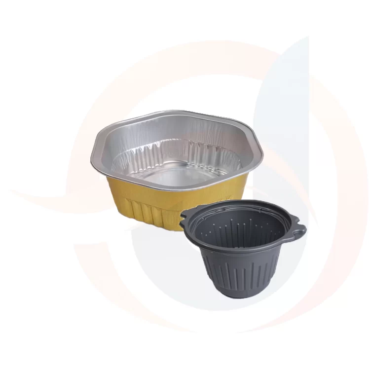 Aluminum-Tray-Self-Heating-Container