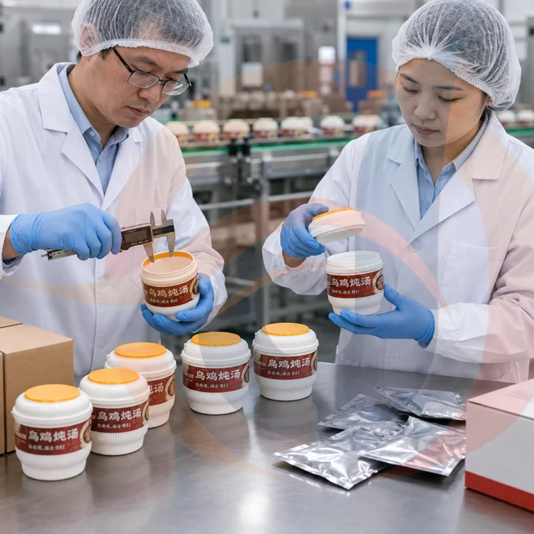 self-heating-noodle-container-QUALITY-CONTROL-AND-PRODUCT-SUPPORT